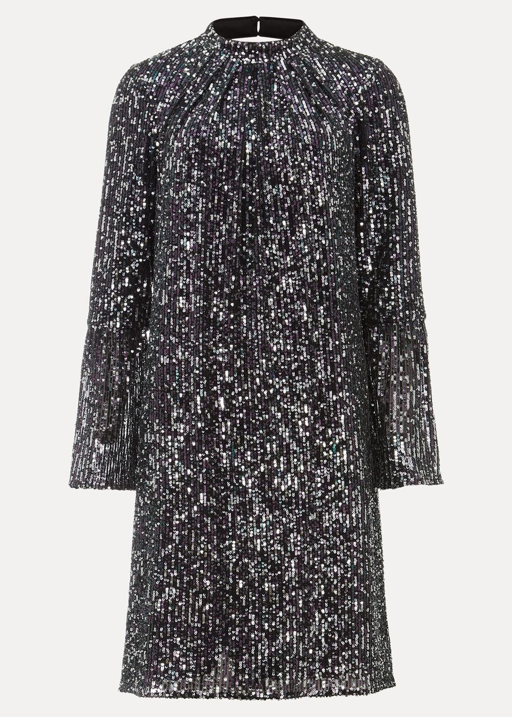 Henrika Embellished Shift Dress Multi-Coloured