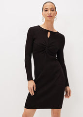 Dielle Shimmer Twist Dress Port