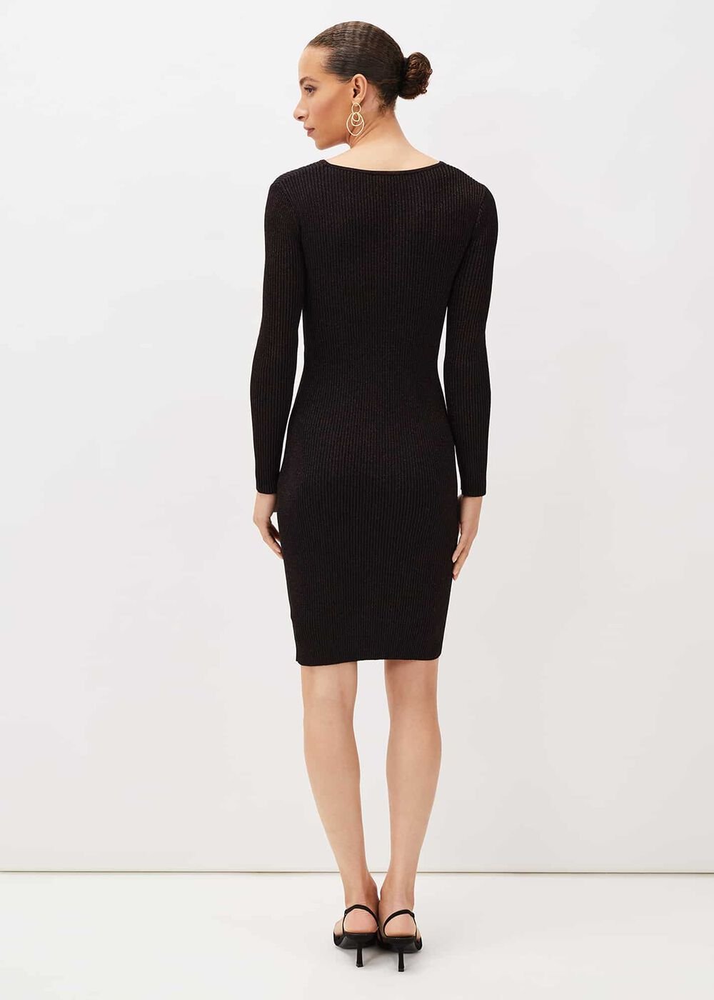 Dielle Shimmer Twist Dress Port
