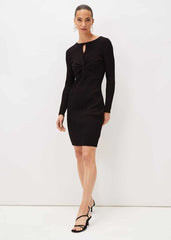 Dielle Shimmer Twist Dress Port