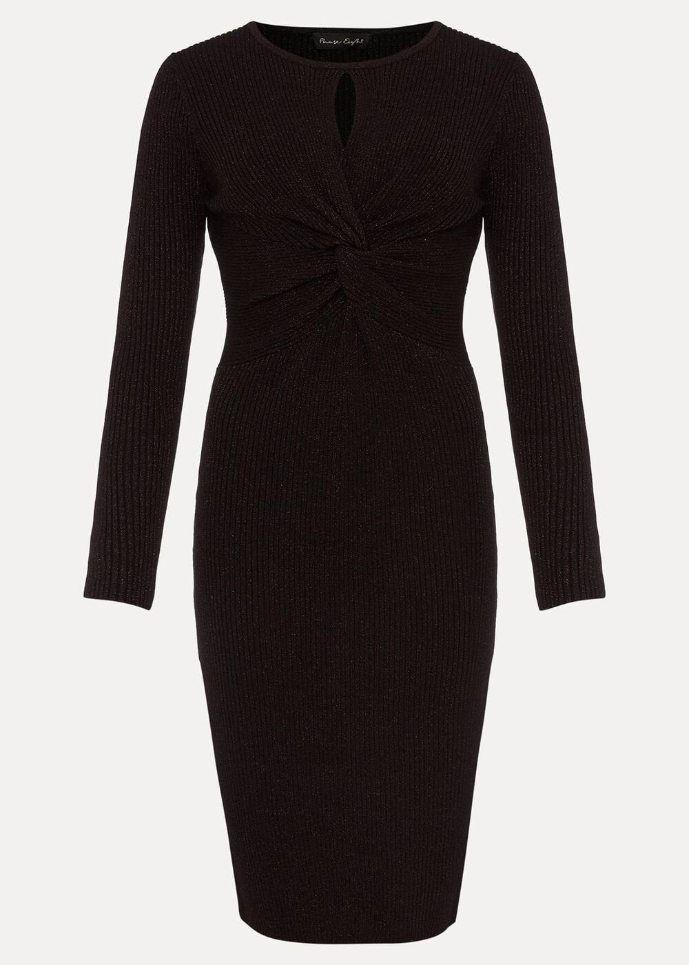 Dielle Shimmer Twist Dress Port
