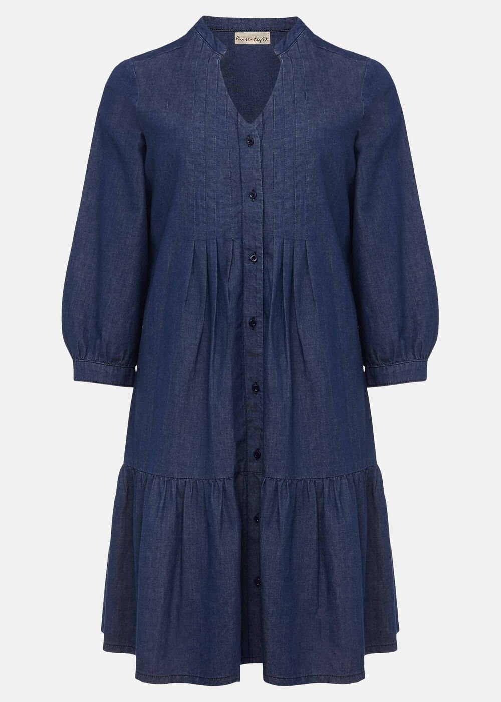 Penele Swing Dress Chambray