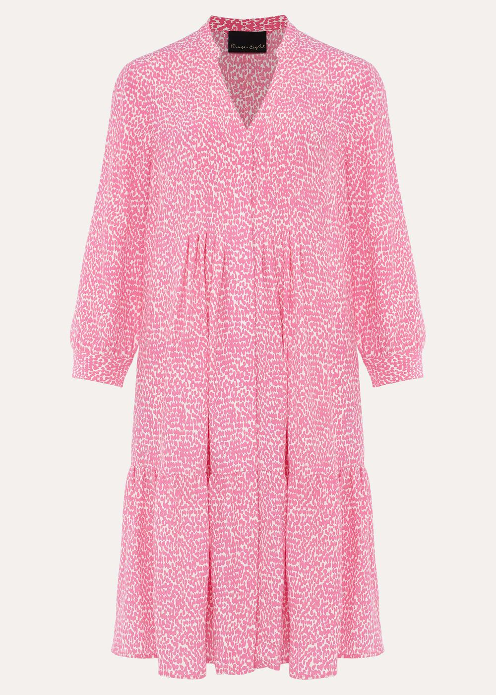 Penele Swing Dress Pink/Ivory