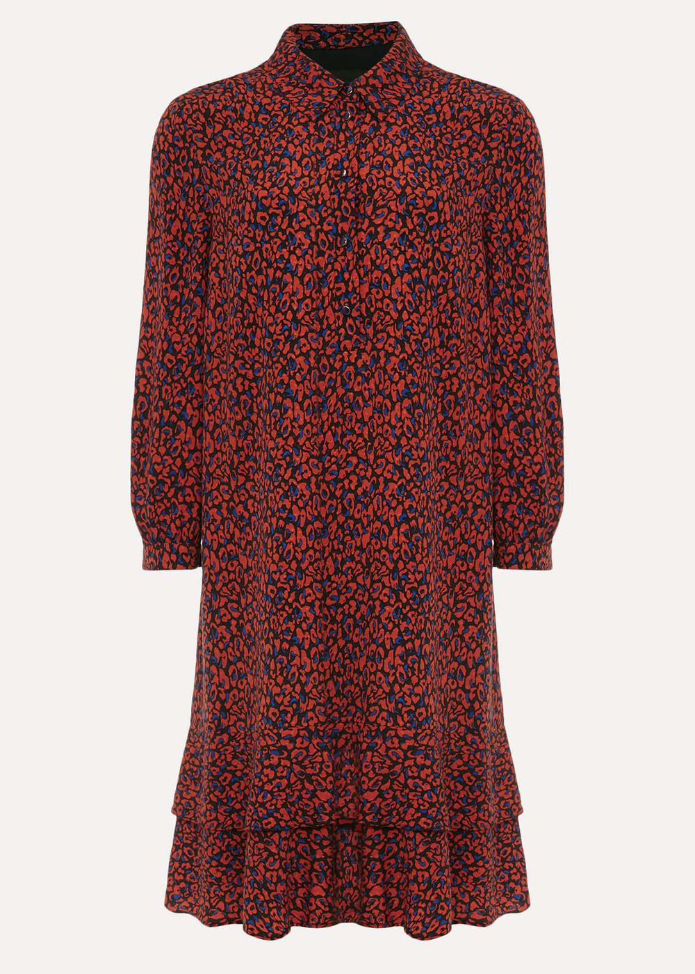 Penele Animal Print Dress Spice/Ink