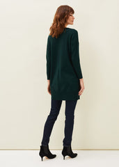 Skylar Knitted Tunic Dress Forest