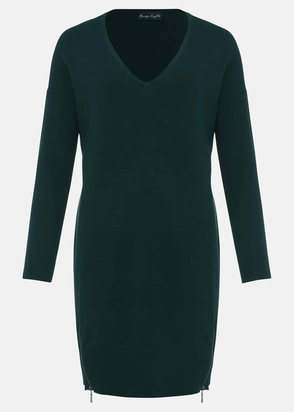 Skylar Knitted Tunic Dress Forest