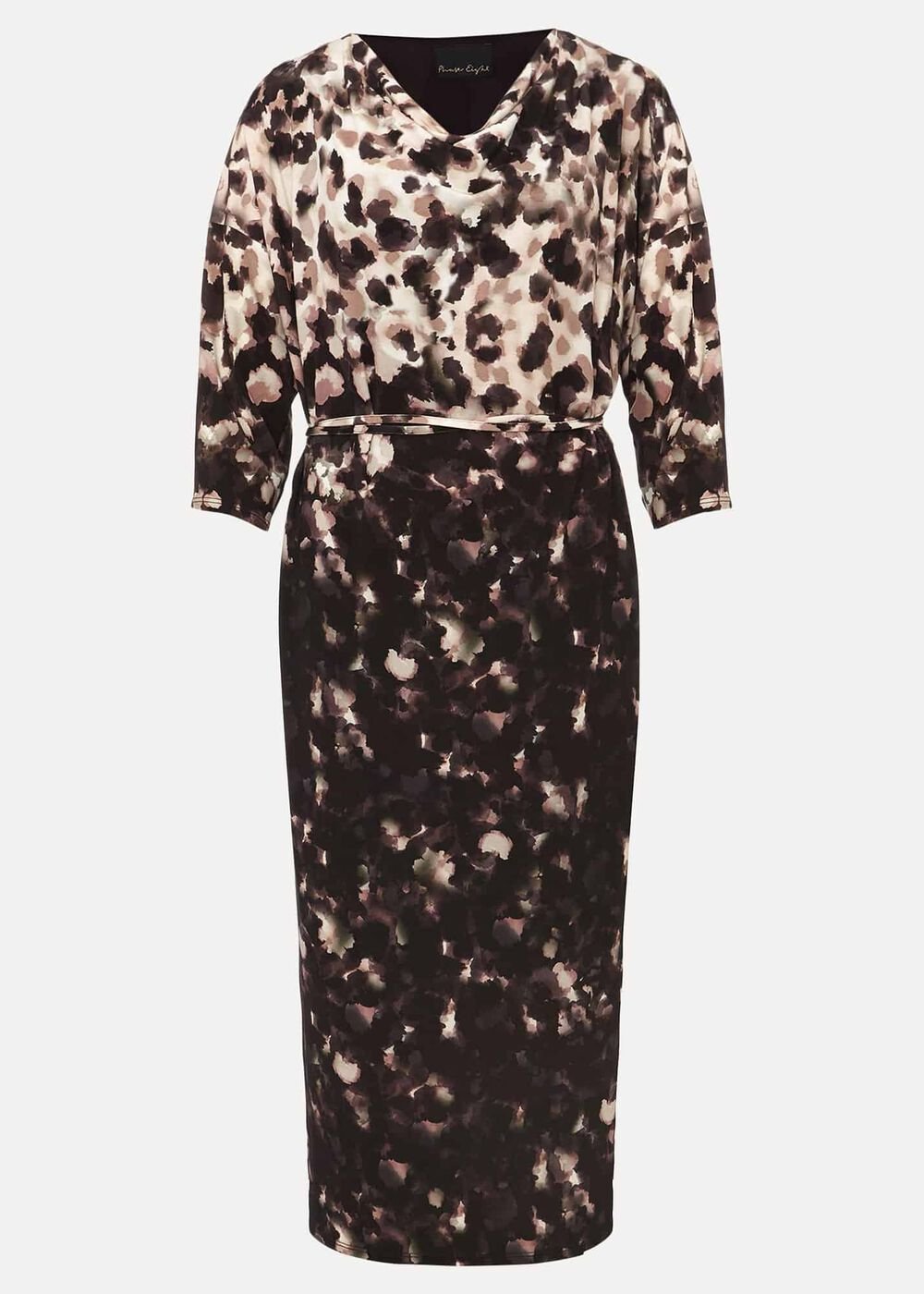 Corrie Abstract Spot Print Dress Multi-Coloured