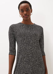 Paris Spot Print Dress Multi-Coloured