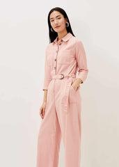 Jarah Denim Jumpsuit Rose