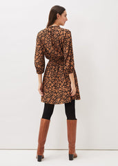 Phillipa Swing Dress Black/Tan