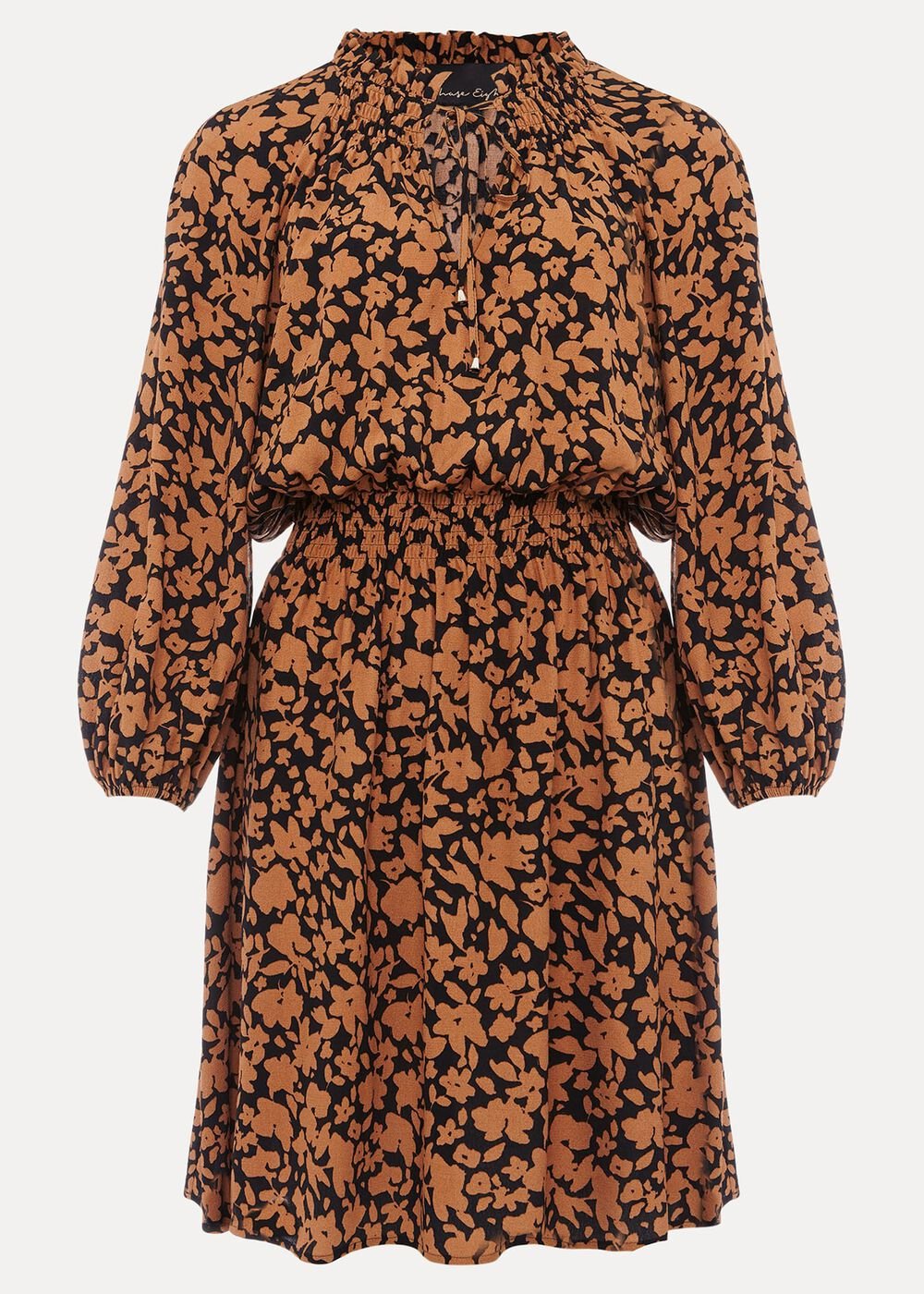 Phillipa Swing Dress Black/Tan