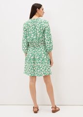 Phillipa Swing Dress Green/Ivory