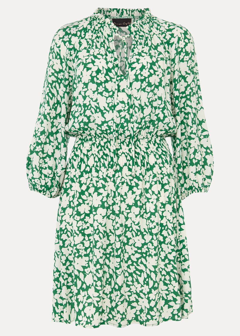 Phillipa Swing Dress Green/Ivory