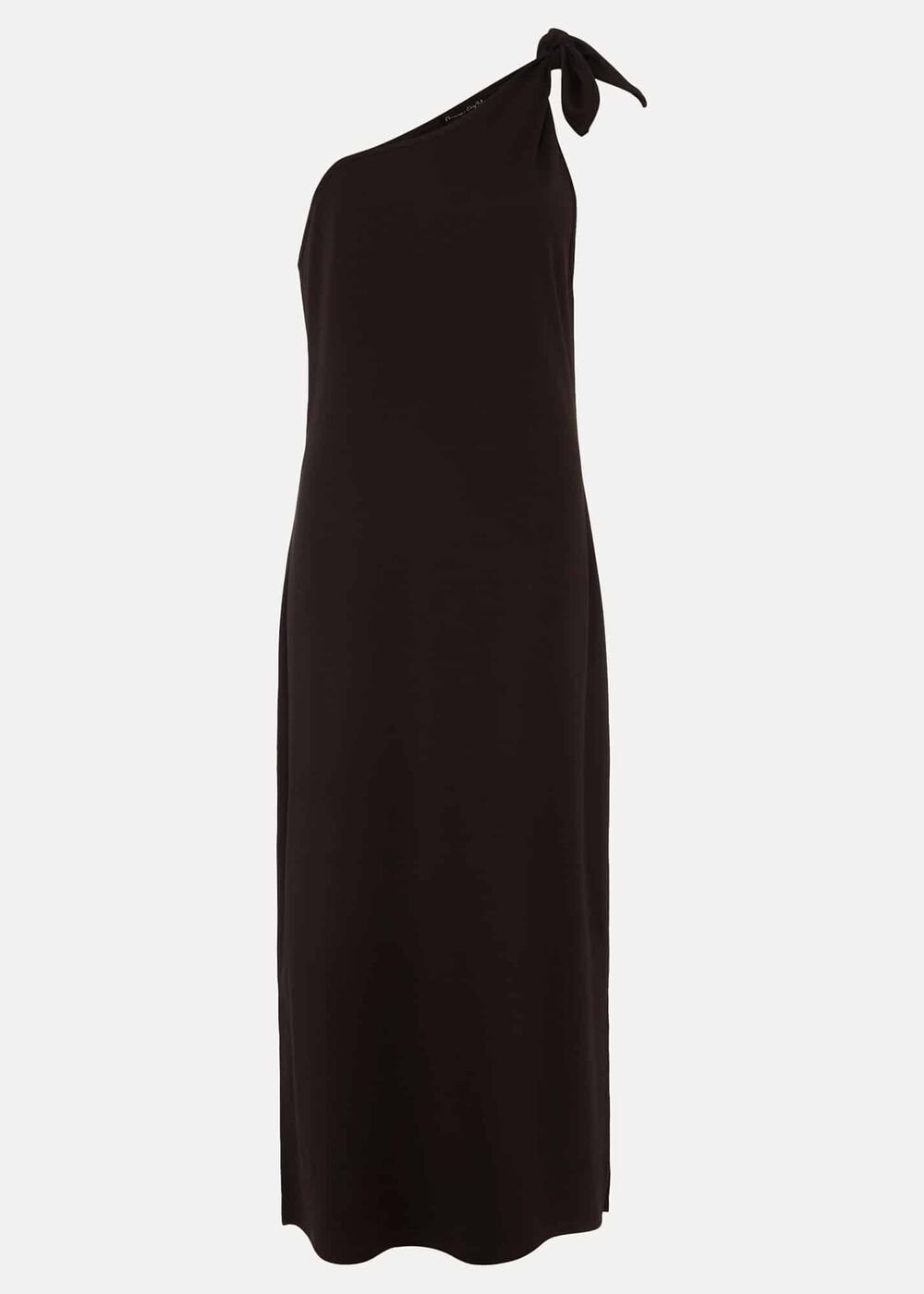 Adelyn One Shoulder Maxi Dress Chocolate