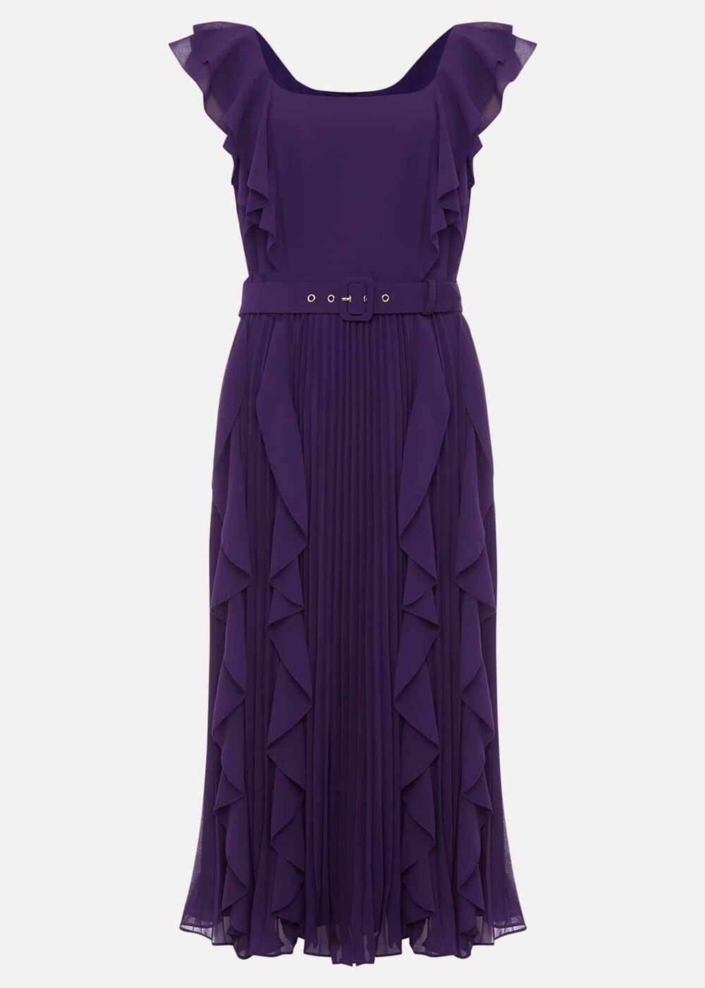Bailey Pleated Dress Violet