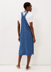 Irena Denim Pinafore Dress Denim