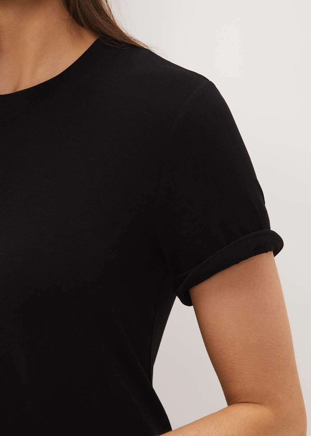 Roxana T-Shirt Maxi Dress Black