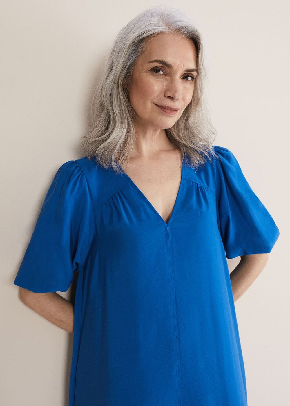 Ive Midi Dress Cobalt