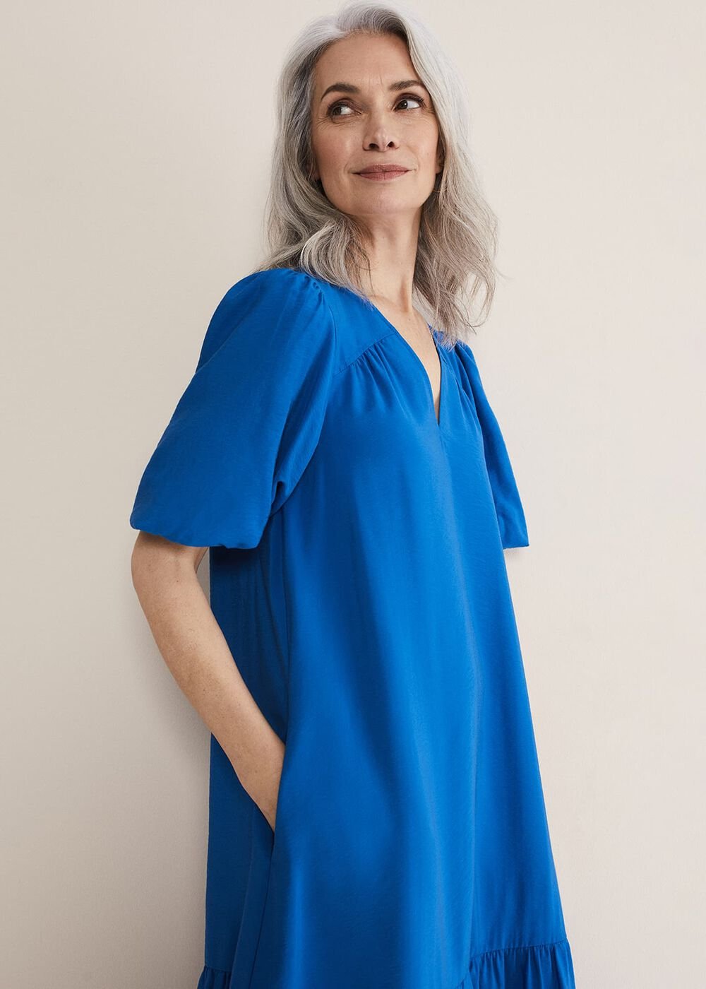 Ive Midi Dress Cobalt