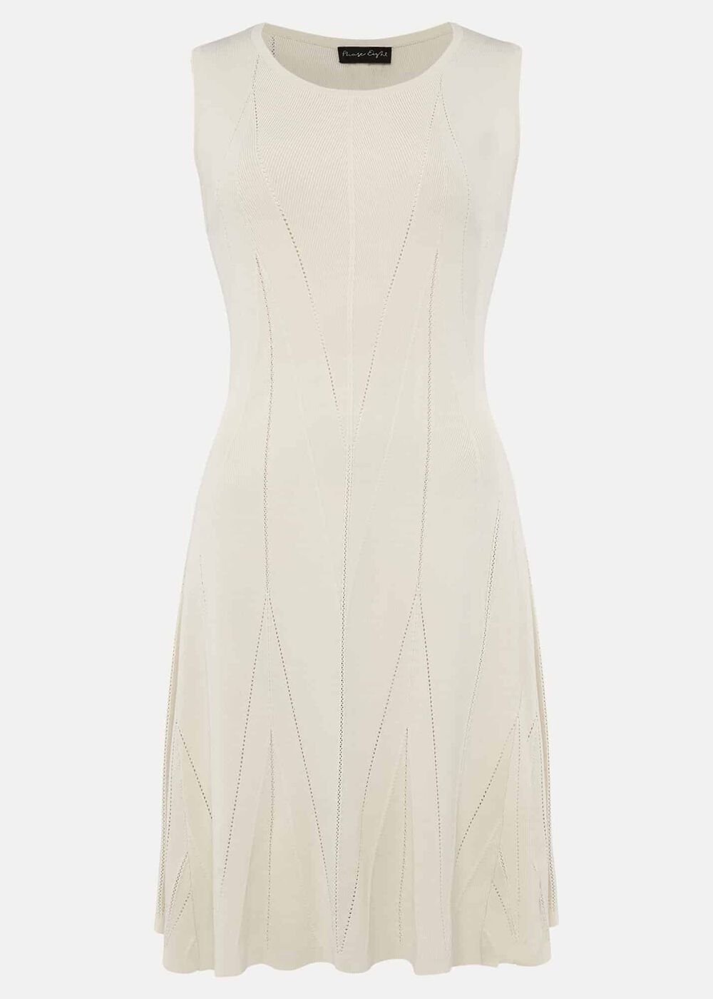 Jaya Stitch Detail Dress Buttermilk