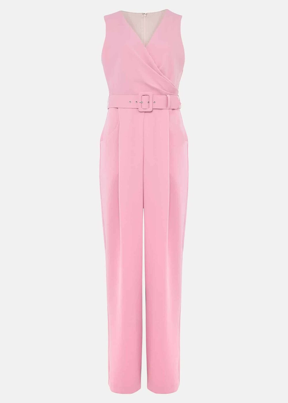 Lissia Pink Wide Leg Jumpsuit Candy Pink