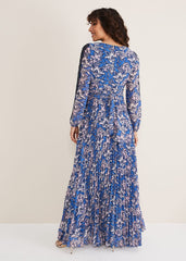 Claudia Printed Maxi Dress Multi-Coloured