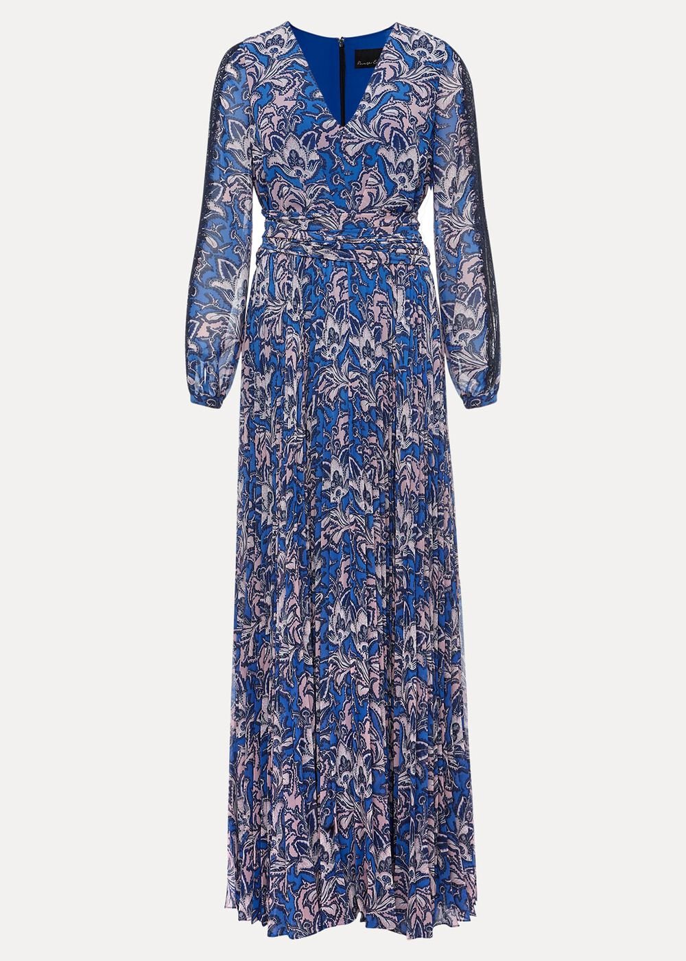 Claudia Printed Maxi Dress Multi-Coloured