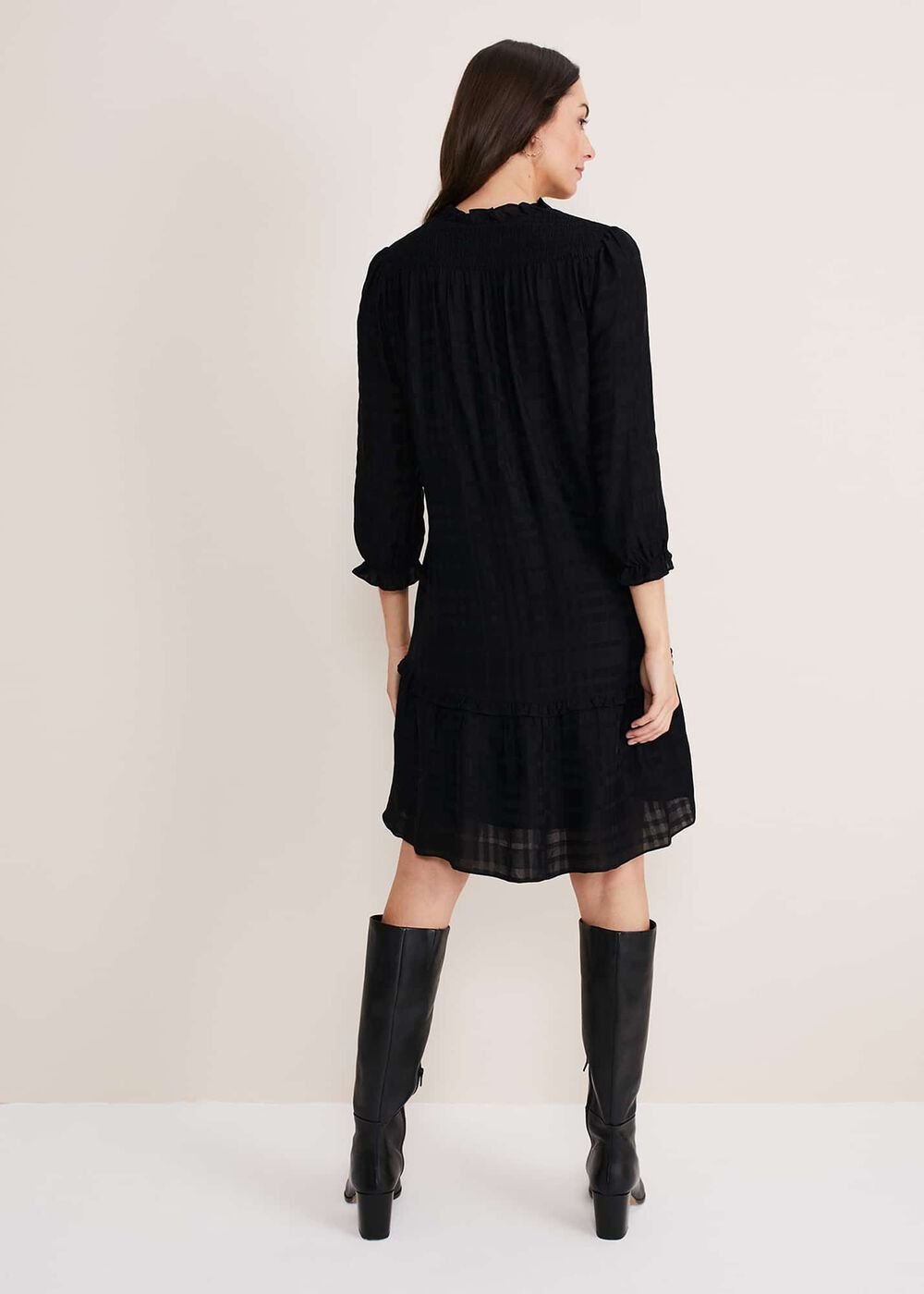 Tansy Swing Dress Black