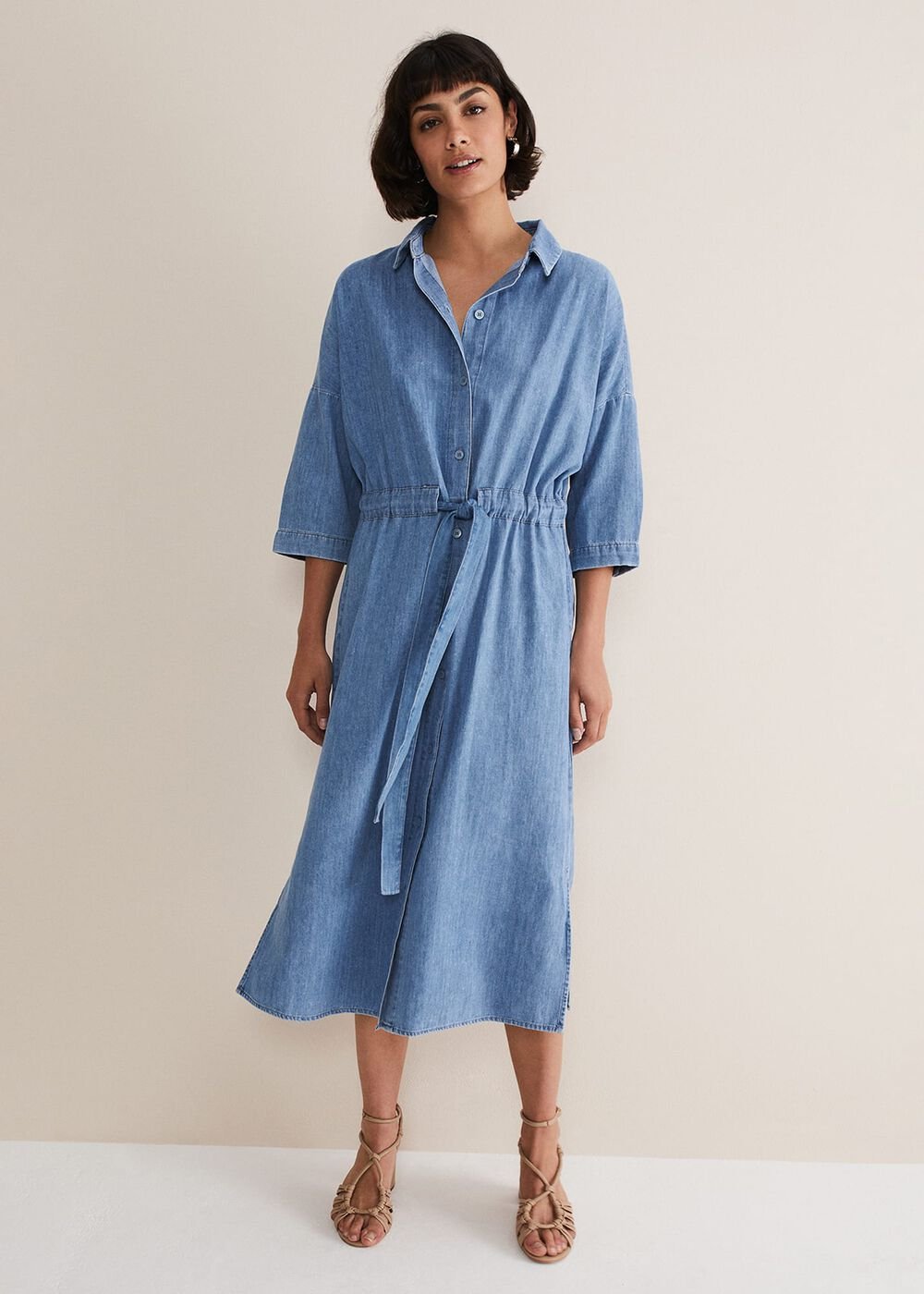 Tilda Chambray Dress Chambray