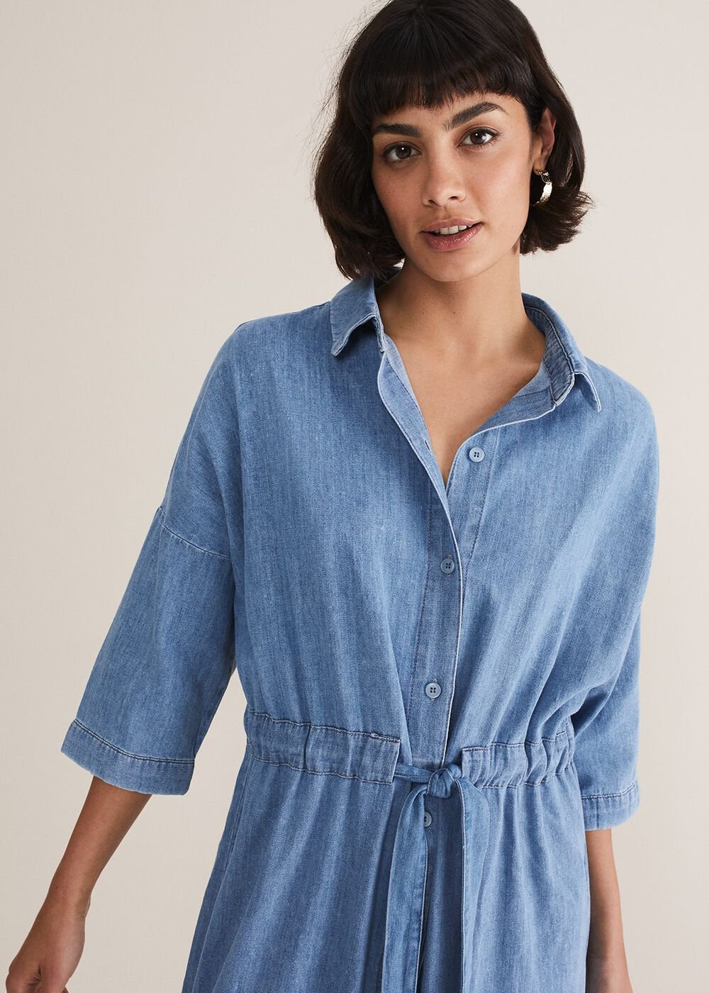 Tilda Chambray Dress Chambray