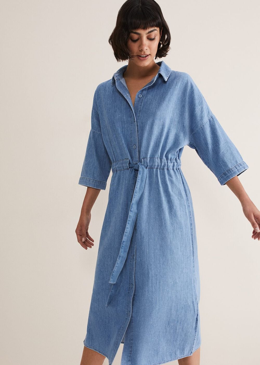 Tilda Chambray Dress Chambray