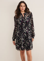 Millicent Print Tiered Dress Multi-Coloured