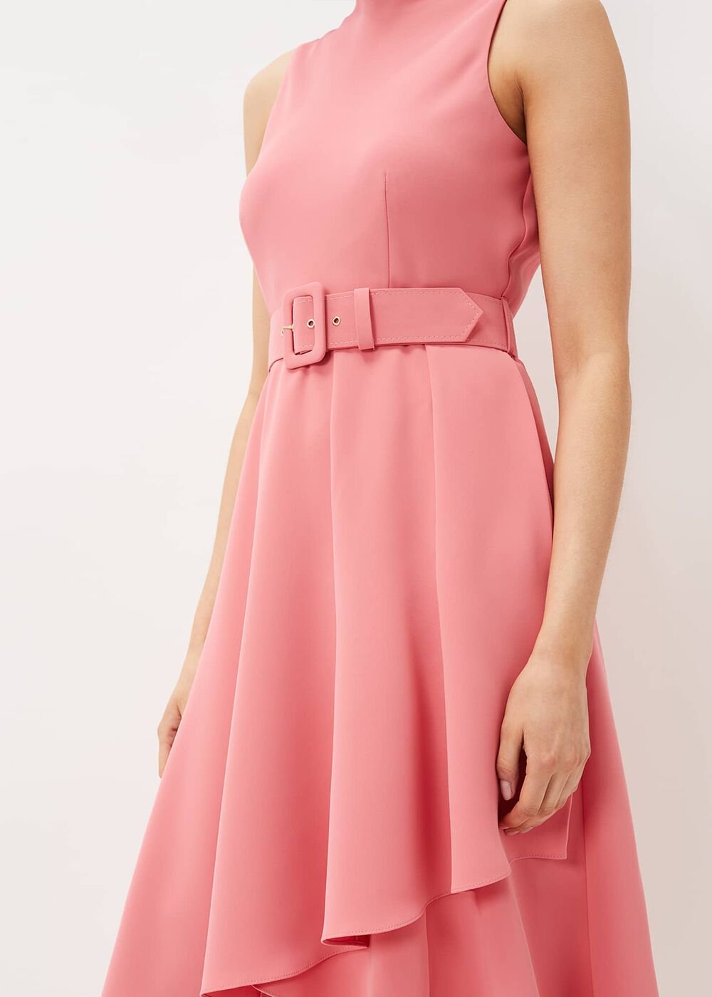 Kazandra Belted Dress Watermelon