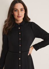 Rosa Tailored Dress Black