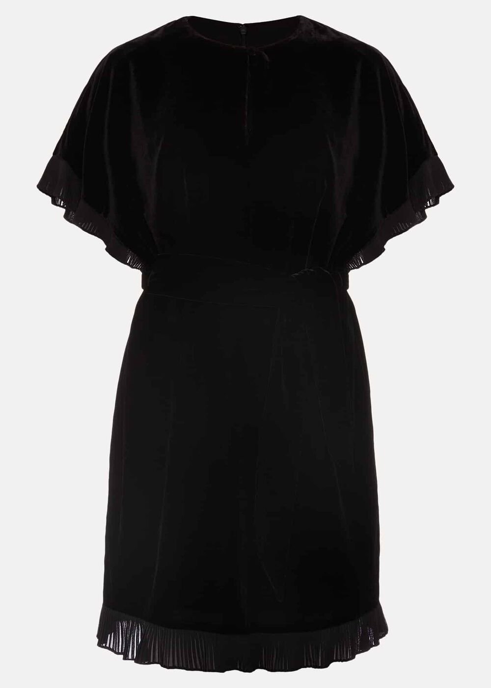 Gianna Velvet Dress Black
