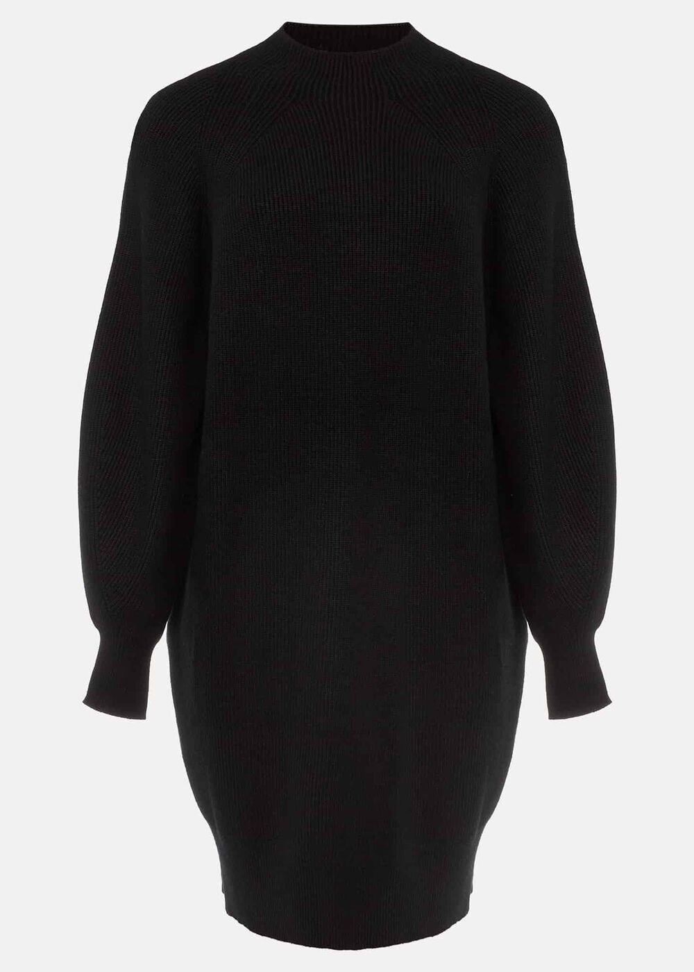 Eliana Knitted Jumper Dress Black