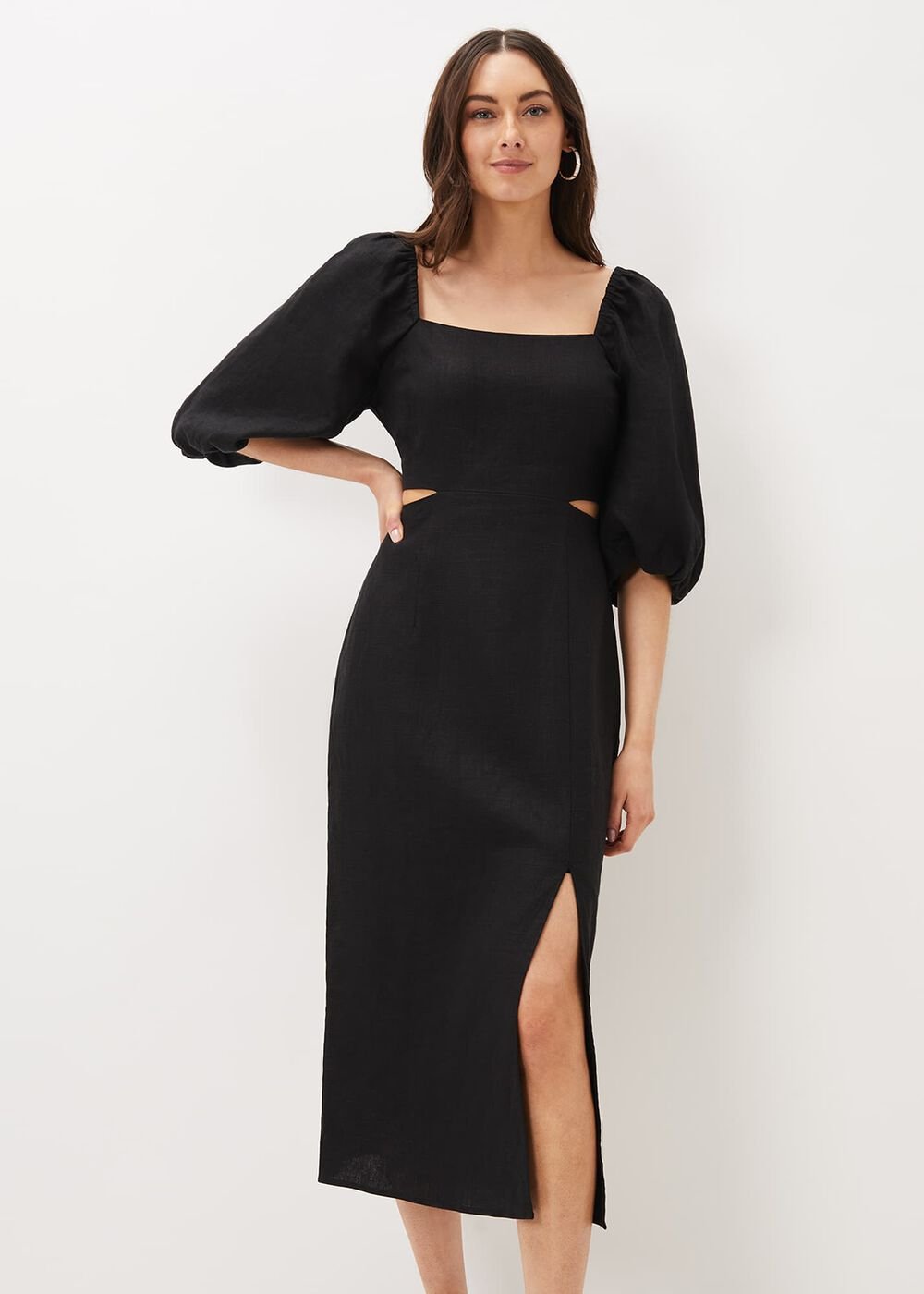 Aoife Cutout Dress Black