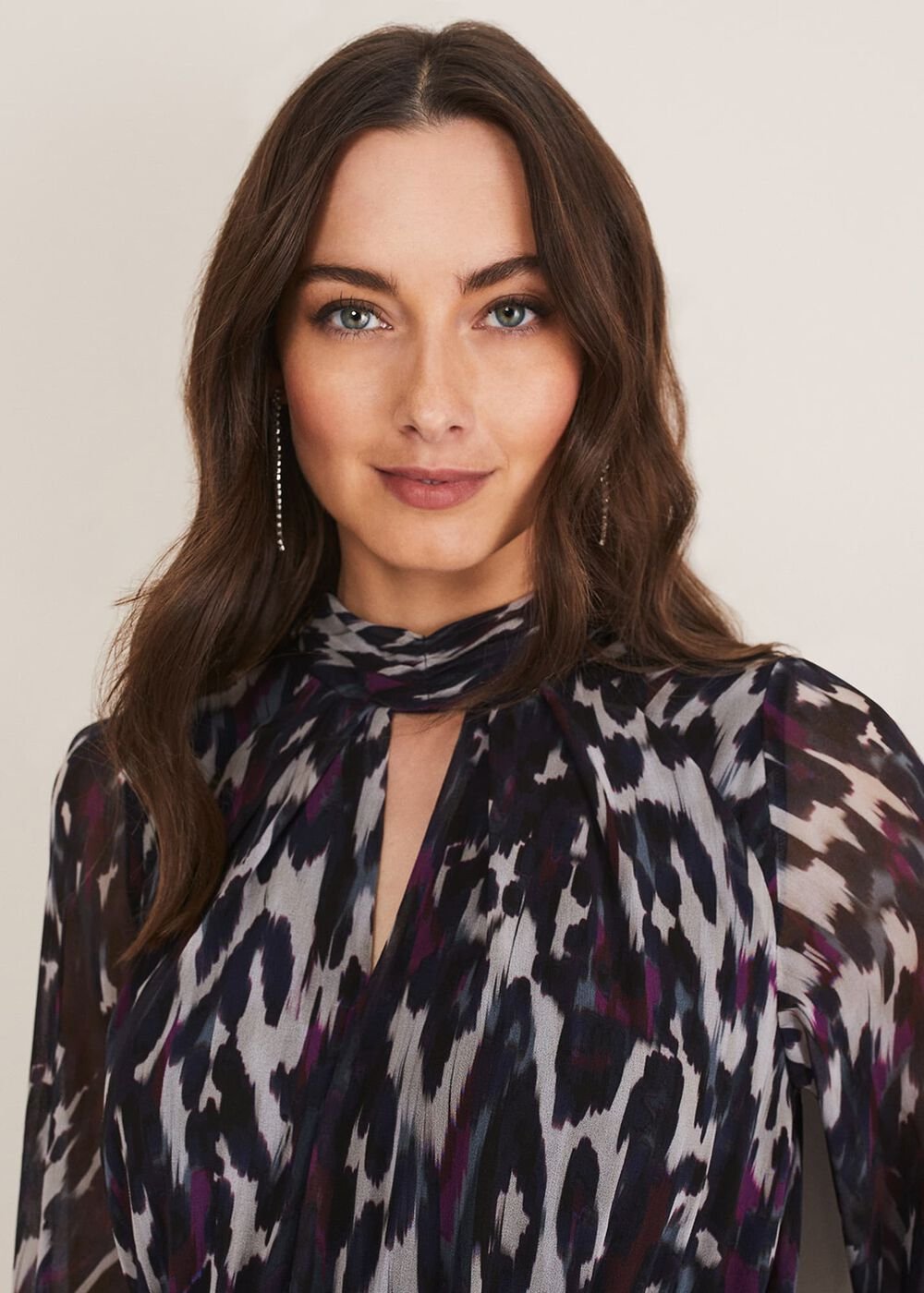 Millicent Print Jumpsuit Multi-Coloured
