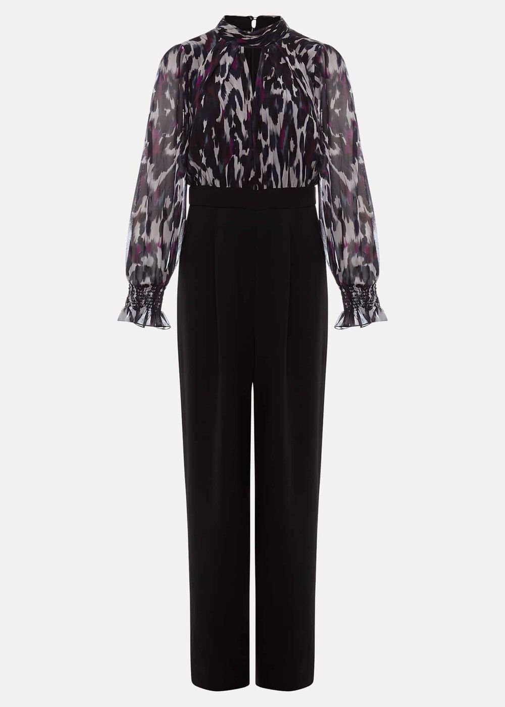 Millicent Print Jumpsuit Multi-Coloured