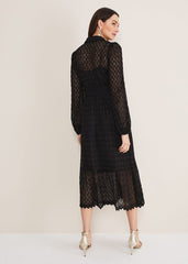 Leila Lace Dress Black