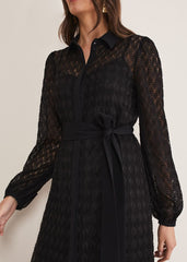 Leila Lace Dress Black