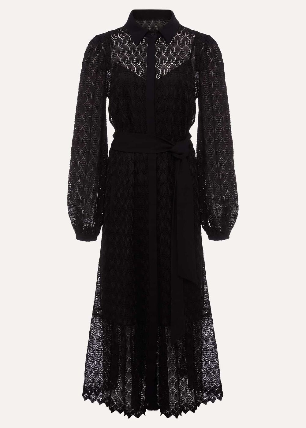 Leila Lace Dress Black