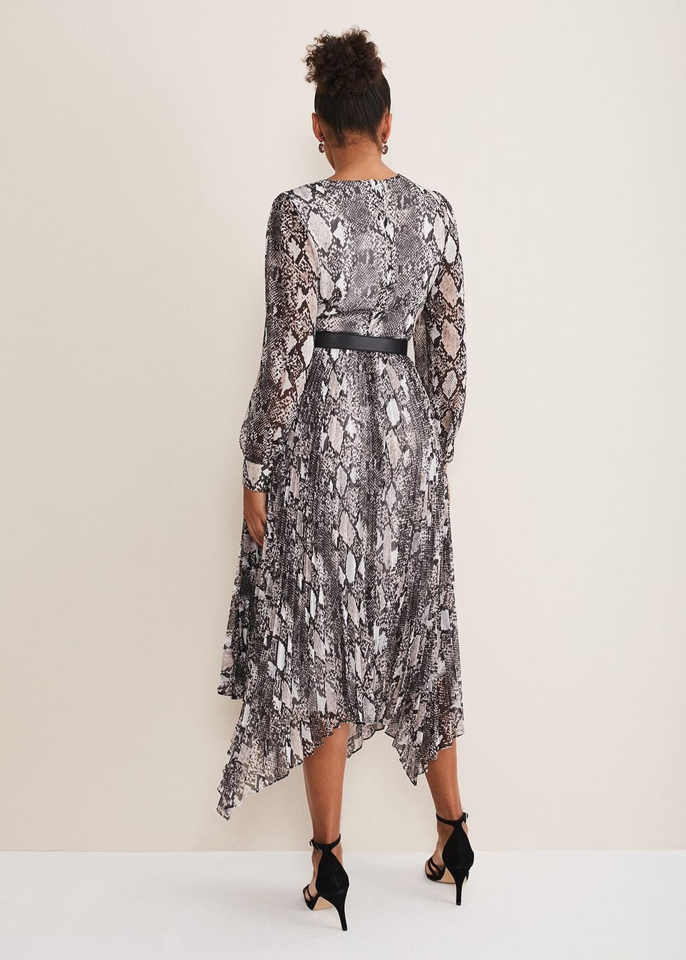 Dani Animal Print Dress Black/Multi
