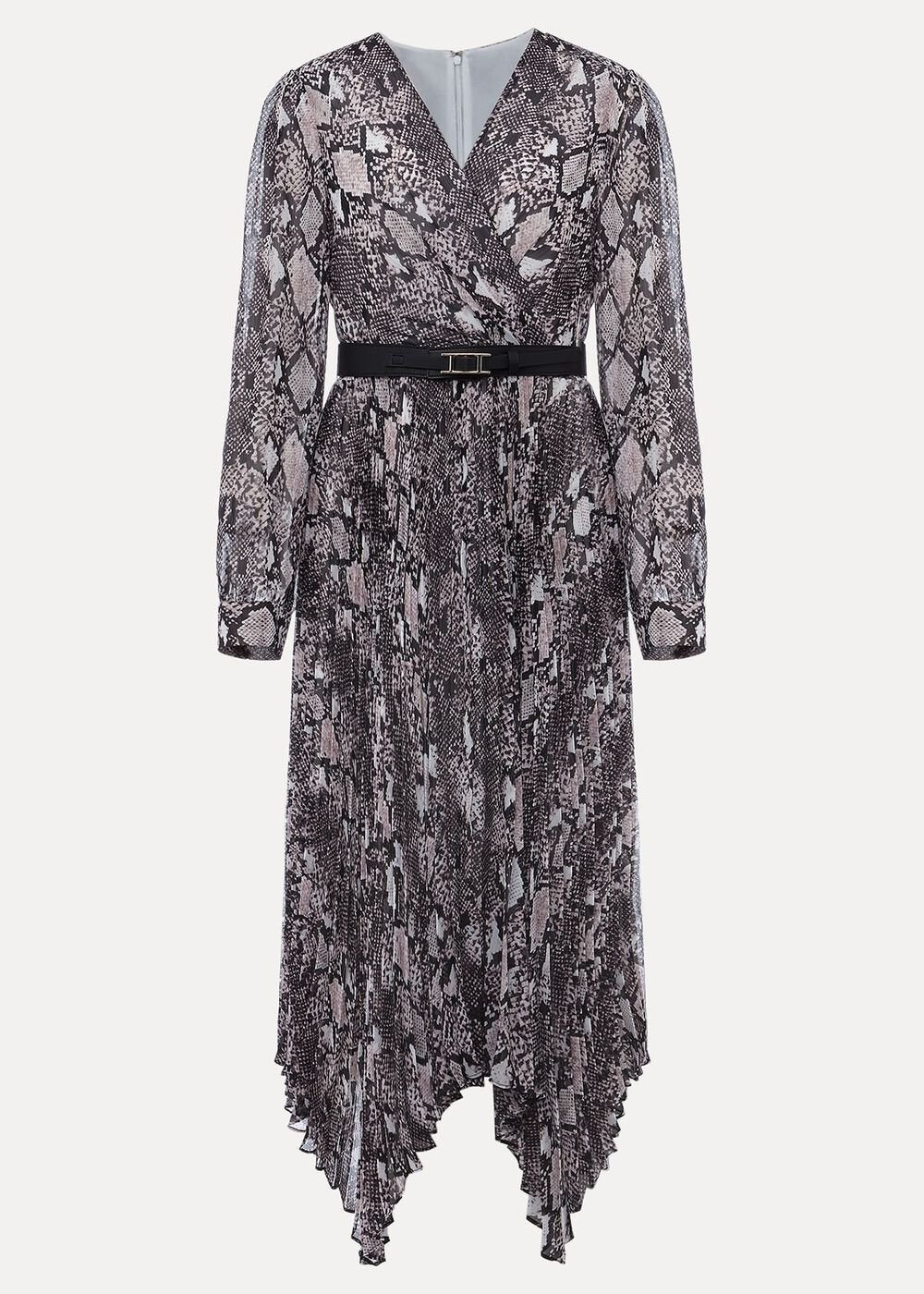 Dani Animal Print Dress Black/Multi