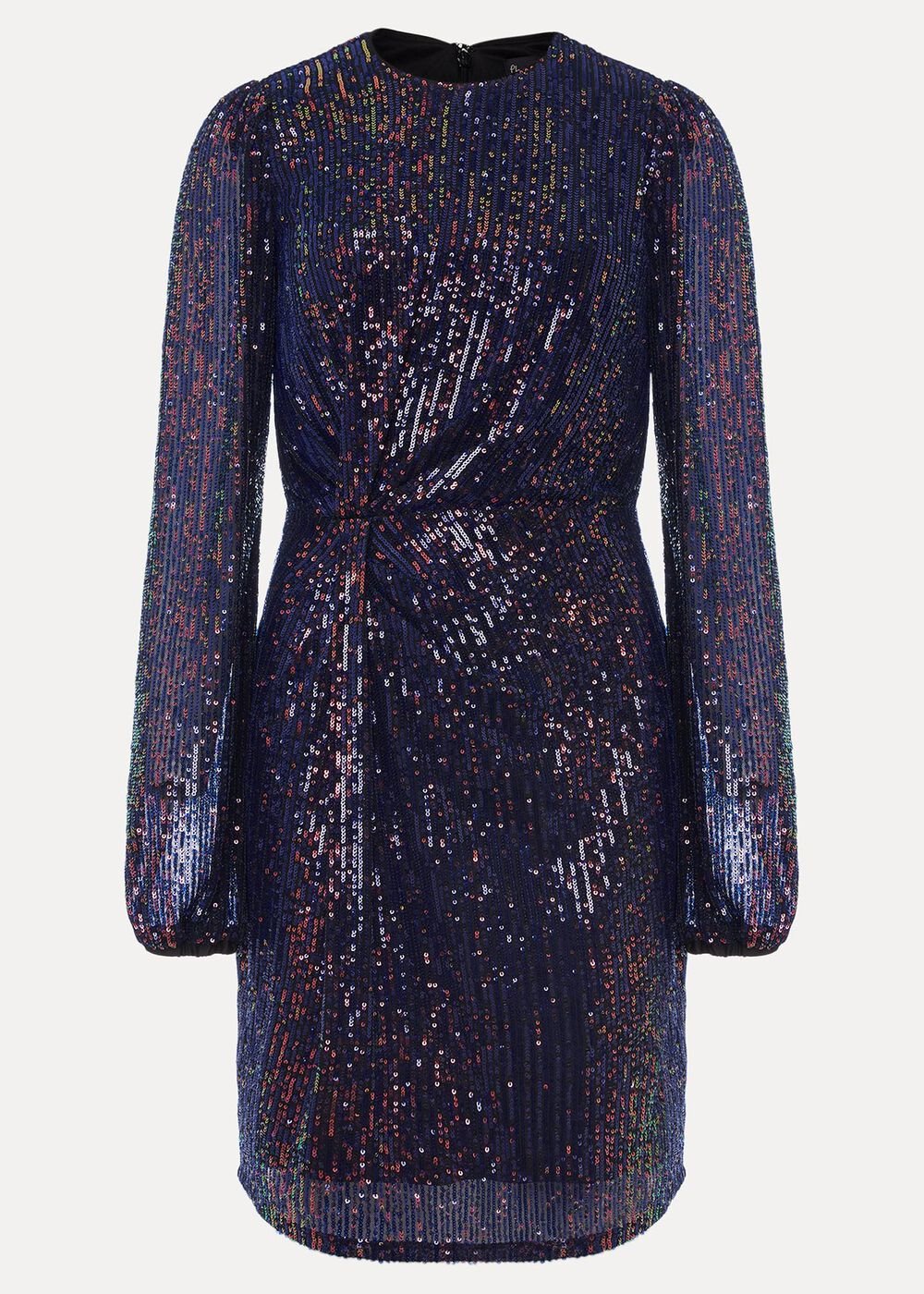 Orianne Sequin Dress Multi-Coloured
