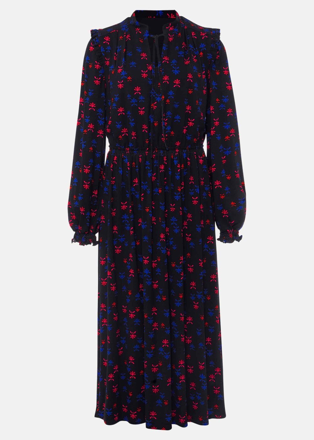 Karleen Ditsy Midi Dress Multi/Navy