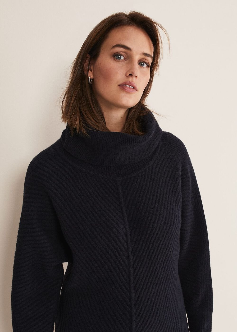 Fillipa Tunic Knit Dress Midnight