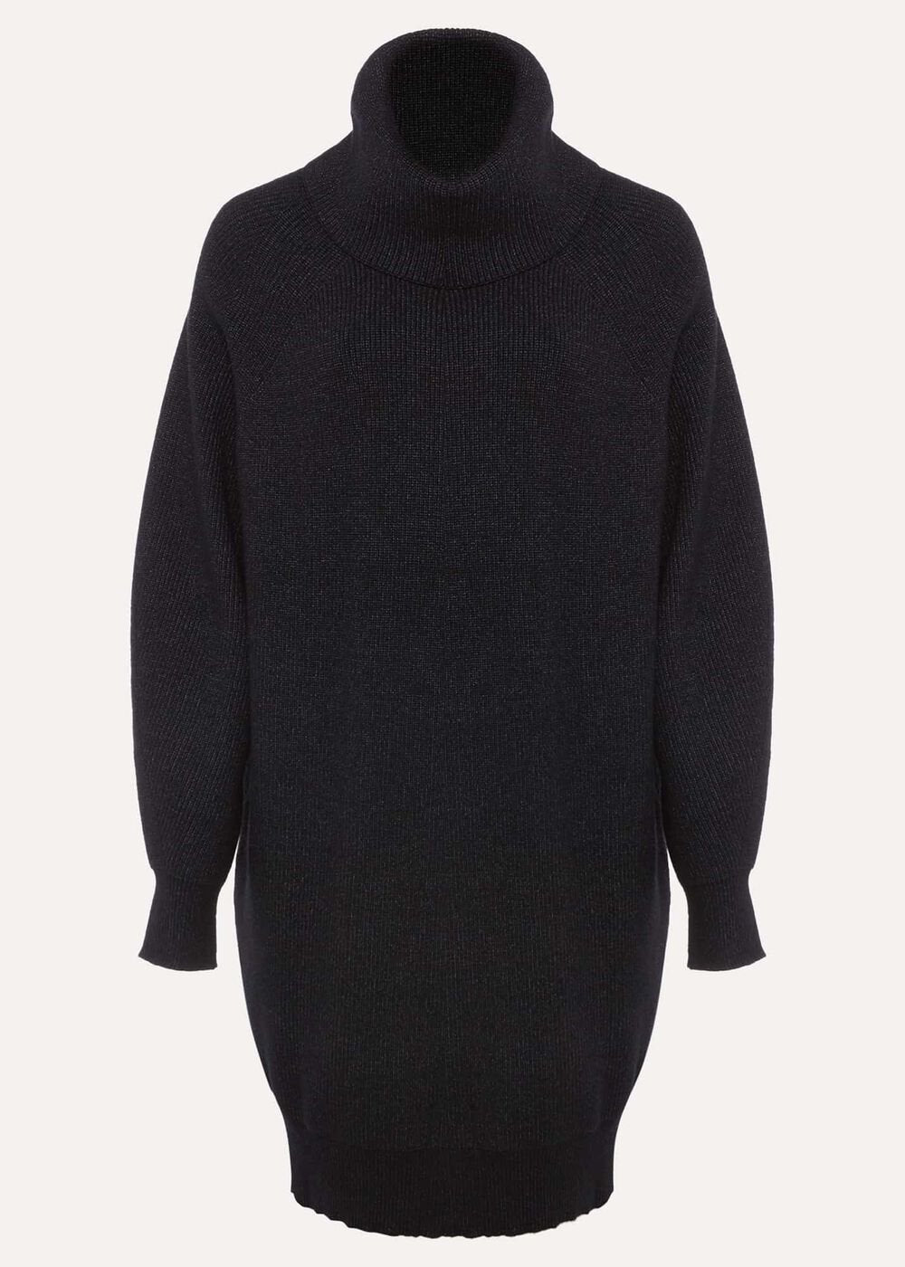 Alyssa Knitted Dress Charcoal