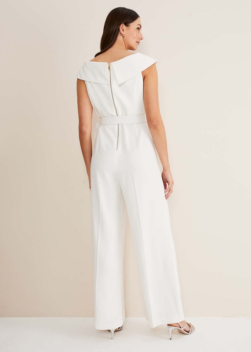 Liberty Tux Jumpsuit Ivory