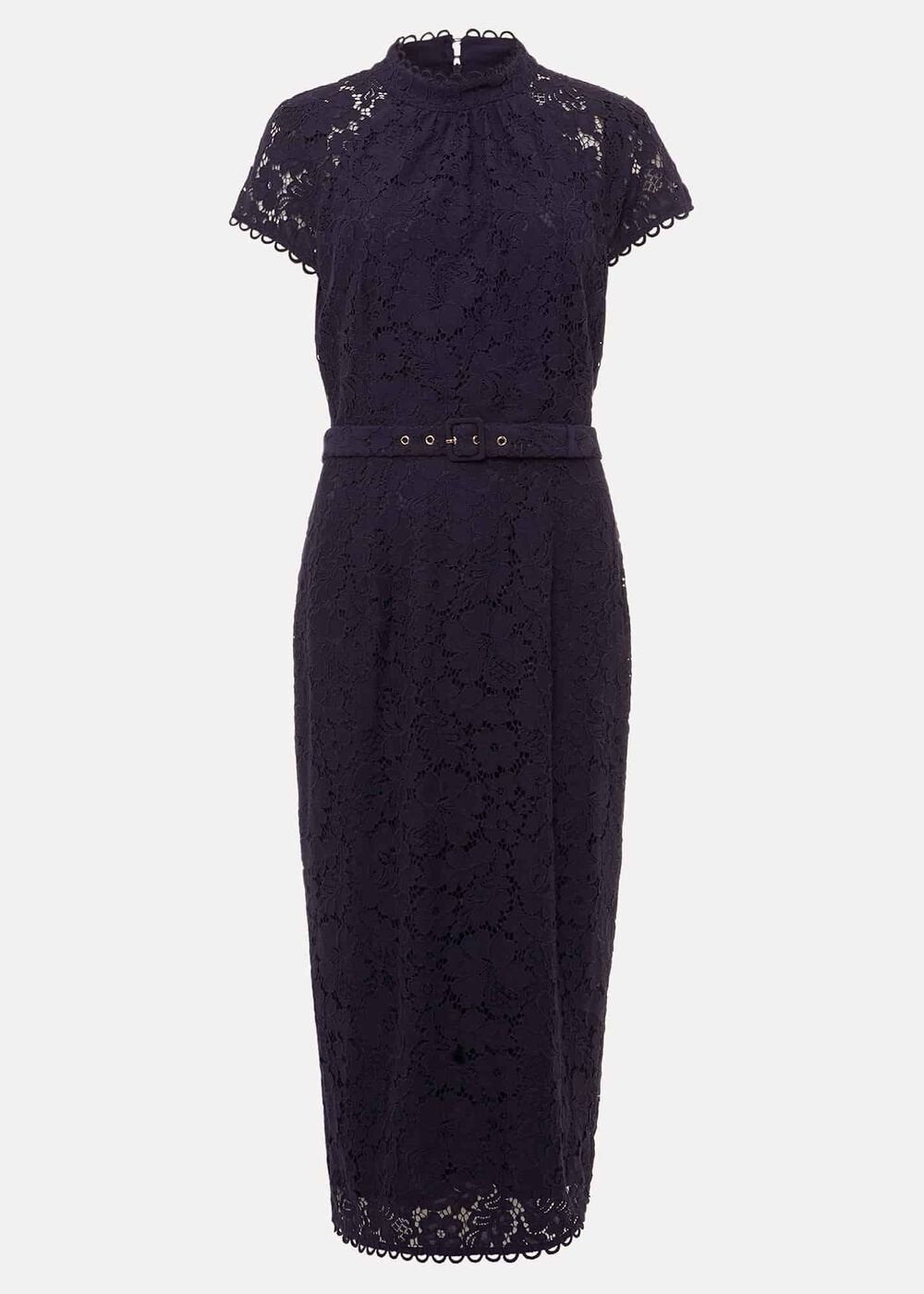 Aurora Lace Dress Navy